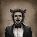 Rata humanizada. Projekt z dziedziny Projektowanie postaci, Grafika ed, torska, Trad, c, jna ilustracja,  Malarstwo i  Reklama użytkownika Carlos Fernández Nieto - 24.02.2015