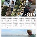 Calendarios 2015. Design gráfico projeto de Dana Catruna - 25.02.2015