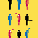 Pictogramas sobre la sociedad Política Española Ein Projekt aus dem Bereich Kunstleitung, Design und Grafikdesign von Carlos Elosua - 26.02.2015