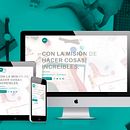 Magic Buslab | Landing Page. Een project van  Webdevelopment y Webdesign van Rocio Sotomayor Garcia - 02.03.2015
