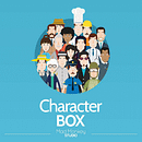 CharacterBox . % Ervin tarafından hazırlanan Geleneksel illüstrasyon, Karakter Tasarımı, Ve Grafik Tasarım projesi - 03.05.2015