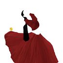 Dance, proyecto de logo para una academia de baile de Bollywood. Br, ing e Identidade, Design e Ilustração tradicional projeto de Ana Galván Alonso - 07.03.2015