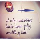 Aquí está lo primero que he hecho..... Een project van Kalligrafie van Antonia Marco Pérez - 12.03.2015