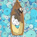 El Naufragio en Aguas Turbulentas. Un progetto di Belle arti, Scrittura e Illustrazione tradizionale di Celeste Tesi - 19.03.2015