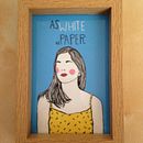 AsWhiteAsPaper . Ilustrație tradițională și Pictura de maddalena84 - 03.26.2015