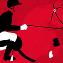 Concurso Hípico de Gijón. Design, Graphic Design, and Traditional illustration project by kike + quino - 04.08.2015