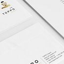 TOPPO Import. Un proyecto de Br e ing e Identidad de Armando Silvestre Ayala - 10.04.2015
