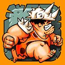 Diseño de personajes y animaciones para Troglomics. Game Design project by Juan Fernandez - 04.19.2015