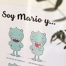 Lámina personalizada para Mario. Un proyecto de Ilustración tradicional de Estíbaliz Ferrete - 23.04.2015