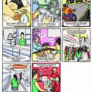 Vivir en Venezuela (Todavia me falta) . Comic project by Giancarlos Piselli - 04.23.2015