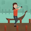Mi Proyecto del curso Construye un amigo: del lápiz al movimiento. Animation project by Adri Tellez - 04.28.2015