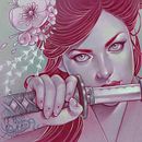 Yoko. Fine Arts, and Character Design project by Marta Adán - 05.04.2015