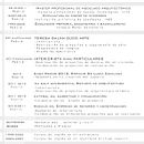 CV. Een project van Interactief ontwerp van Cristina Fuentes García - 19.04.2017
