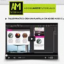 TALLER PRACTICO CON ADOBE MUSE CC Y ADOBE EDGE ANIMATE CC. Un progetto di Web development di AdobeMUSEtutoriales - 07.05.2015