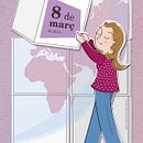 Día internacional de las mujeres . % Alexia A. M. tarafından hazırlanan Poster Tasarımı projesi - 09.20.2015