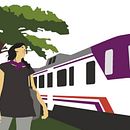 Campaña Renfe Cercanías. Promoción trayecto Alicante - Campus Universitario. Graphic Design project by Africa Torres - 05.12.2008