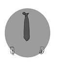 Cómo realizar el nudo de una corbata.. Un projet de Design , Illustration traditionnelle , et Design graphique de Rubén Camacho Marín - 12.05.2015