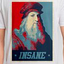Pandmian / T-shirt "Da Vinci Insane" Ein Projekt aus dem Bereich Design und Spieldesign von Pandmian - 17.05.2015