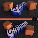 Diseño 3D - Puff Quilmes. 3D, Design, Furniture Design, Making, Product Design, Graphic Design & Industrial Design project by Andres Diaz - 05.17.2015