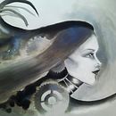 Robot. Ilustração tradicional projeto de Irene Poza Ballesteros - 18.05.2015