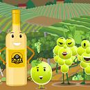 Video de animación para Vinos de Rueda. Un projet de Animation, Br, ing et identité, Cinéma, vidéo et télévision, B, e dessinée, Direction artistique, Design , Conception de personnages, Illustration traditionnelle, Publicité , et Vidéo de Pedro Moleón Casaos - 05.11.2013
