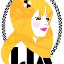 Retrato Lia . % Marta María tarafından hazırlanan Grafik Tasarım, Geleneksel illüstras, Ve on projesi - 05.24.2015