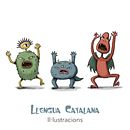 ILUSTRACIÓN LENGUA CATALANA. Un proyecto de Diseño editorial y Multimedia de Xiduca - 26.05.2015