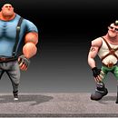 Personaje Punk . Un proyecto de 3D y Diseño de personajes de Marc Lidon - 26.05.2015