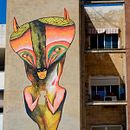 MURAL> LiCANTROPÏA en Blanca/Murcia/Spain . % Katarzyna Rogowicz tarafından hazırlanan Mimarlık, Ve Tablo projesi - 04.11.2014