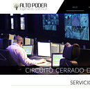 Web Design Alto Poder. Design, and Web Design project by Jonathan Lorenzo Chavarría - 12.09.2014