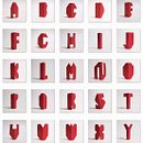 Typography: Cartulina / Card stock. Projekt z dziedziny 3D, Craft,  Sztuki piękne,  Kaligrafia,  Kolaż, Design, Projektowanie zabawek, Projektowanie produktowe, Grafika ed, torska, Projektowanie graficzne, Fotografia, Trad, c, jna ilustracja, T i pografia użytkownika Félix Alcaraz - 09.06.2012