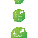La Huerta de Julia | Identidad Corporativa |. Projekt z dziedziny Br, ing i ident, fikacja wizualna, Projektowanie produktowe, Projektowanie graficzne, Projektowanie opakowań i  Reklama użytkownika José María Pérez - 01.04.2015