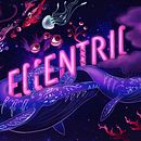 Eccentric. Traditional illustration, Lettering, and Multimedia project by Marta Pérez Grande - 03.17.2017