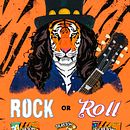 Tigretón- Rock or Roar Ein Projekt aus dem Bereich Traditionelle Illustration von d_velas92 - 30.06.2015