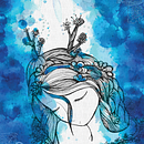 mestizas, Mujeres naturalezaNuevo proyecto Ein Projekt aus dem Bereich Traditionelle Illustration, Verlagsdesign und Malerei von gissou paola borquez roubik - 01.07.2015