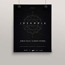 E FLYER - INSOMNIA . Un progetto di Design e Graphic design di floral - 02.07.2015