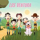 La familia Ventura. Un projet de Conception de personnages et Illustration traditionnelle de Shirley Mejía - 05.07.2015