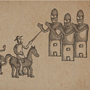 El Quijote. Animation, Traditional illustration, and Motion Graphics project by Daniel Bezier - 07.13.2015