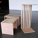 Tres en raya | Sobre mesas. Furniture Design, Making, and Product Design project by Javier Albañil Mogollón - 03.26.2015