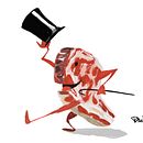 “Carne elegante”. Een project van Traditionele illustratie van David Criado Ortiz - 04.08.2015
