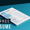 Free resume template. Een project van  Br, ing en identiteit,  Ontwerp, Redactioneel ontwerp y Grafisch ontwerp van David Gómez Collí - 04.08.2015