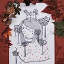 My lovely autumn. Un proyecto de Ilustración tradicional de wäwä - 05.08.2013