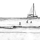 Dibujando Menorca. Artes plásticas e Ilustração tradicional projeto de Javier Usón - 06.08.2015