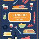 Lanche na Cru - Cartel. Un proyecto de Ilustración tradicional de ana seixas - 14.03.2015