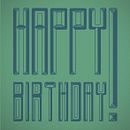 Happy Birthday Lettering!. Een project van  Ontwerp, Grafisch ontwerp y Traditionele illustratie van Lydia Amaruch - 07.12.2015