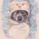 Amor y patas (retratos). Un progetto di Illustrazione tradizionale, Belle arti e Pittura di Irene - 18.08.2015