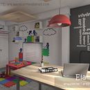 Propuesta de diseño interior para un consultorio de Psicologos (3DStudio + Vray + Photoshop). 3D, Arquitetura, Arquitetura de interiores, Design, e Design de interiores projeto de Laura - 19.08.2015
