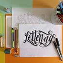 Lettering. Un proyecto de Dirección de arte, Diseño, Fotografía e Ilustración tradicional de Marova - 20.08.2015