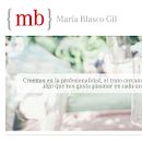 Web para María Blasco Gil {Mb}. Br, ing e Identidade, Desenvolvimento Web, Design, Design gráfico, e Web Design projeto de Borja González de Rivas - 09.11.2014