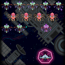 Game Artwork - 'Galactic Nemesis' (iOS / Android). Een project van Animatie,  Art direction, Ontwerp van personages, Interactief ontwerp, Traditionele illustratie y UX / UI van Iñaki Díaz - 25.04.2015